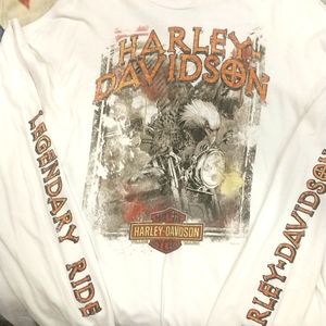 Long sleeve H-D T Shirt